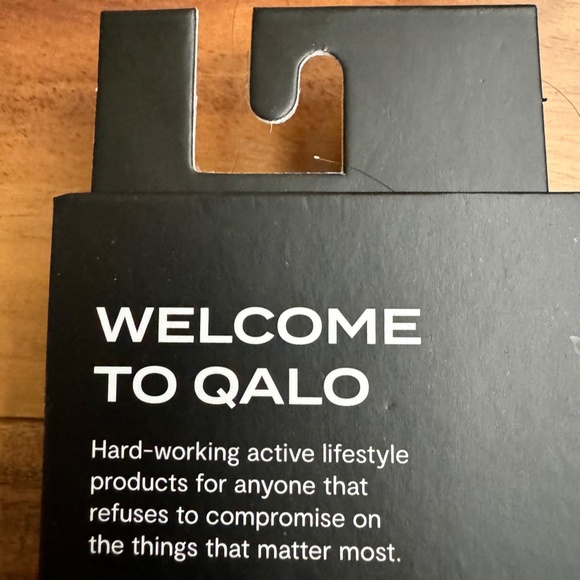 Qalo Men's Silicone Strata Mountain Silicone Ring 10 NWT - Picture 4 of 5